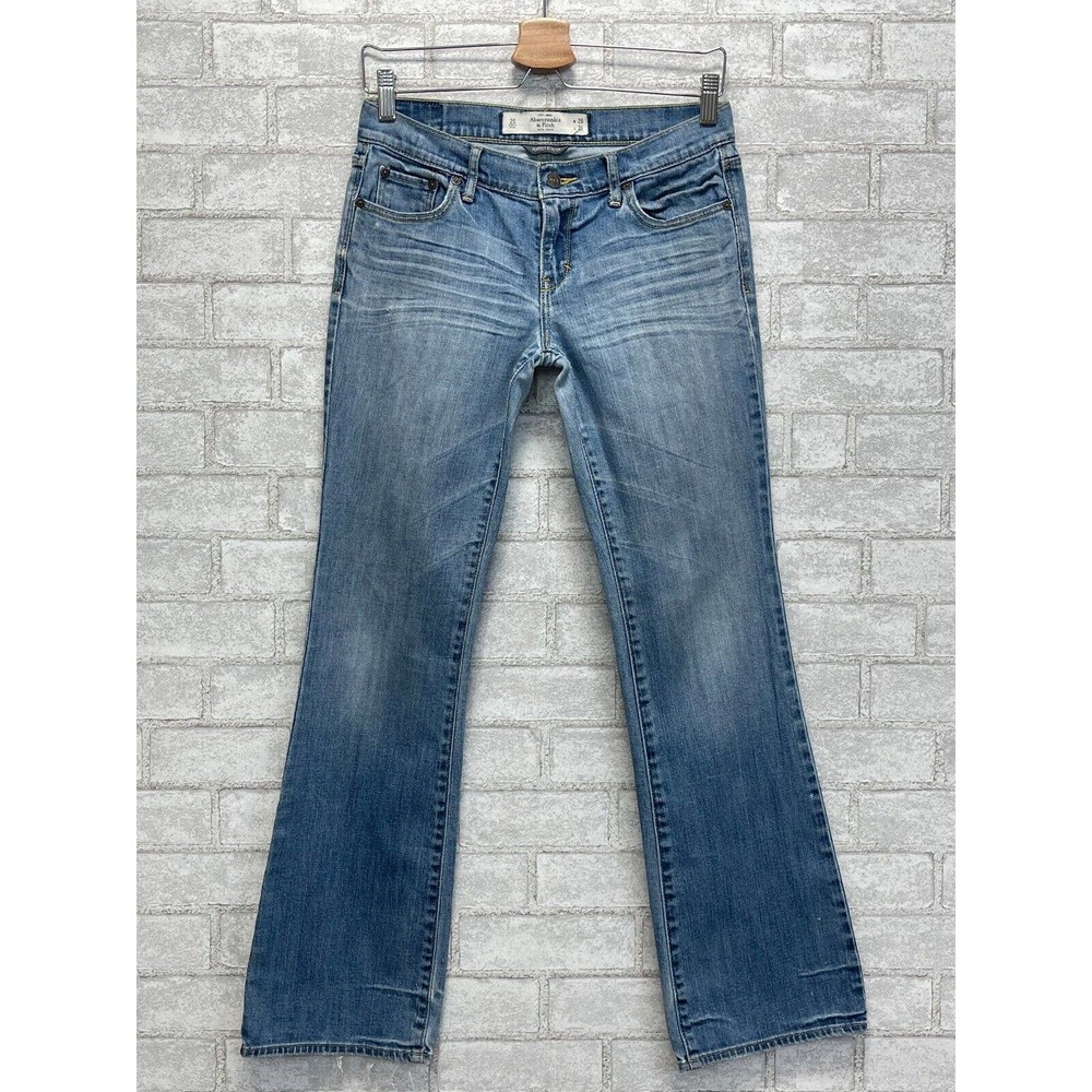 Abercrombie & Fitch Perfect Stretch Emma Jeans Women's Size 2S Blue Denim